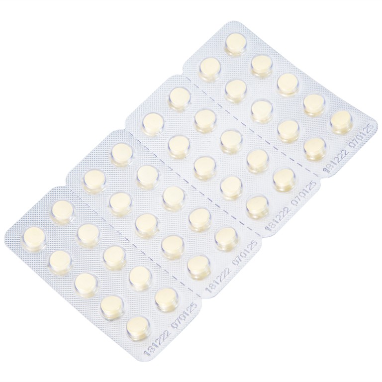 Thuốc Aspirin 81 Agimexpharm phòng ngừa nhồi máu cơ tim, đột quỵ (20 vỉ x 10 viên)