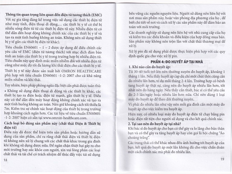 Máy đo huyết áp bắp tay cao cấp không dây Omron HEM-7600T