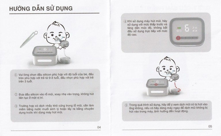 Máy hút mũi cho bé FUJI T50 hỗ trợ vệ sinh mũi an toàn và hiệu quả cho bé từ 0 đến trên 3 tuổi