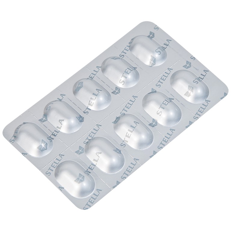 Viên nén Lipistad 20 Stella điều trị tăng cholesterol máu (3 vỉ x 10 viên)