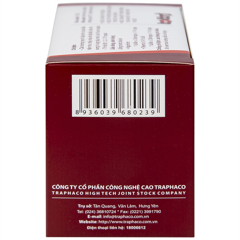 Thuốc Tottri Traphaco điều trị chảy máu khi đại tiện, đau rát (15 túi x 5g)