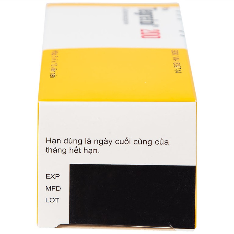 Thuốc Tegretol 200 Novartis điều trị bệnh động kinh (5 vỉ x 10 viên)