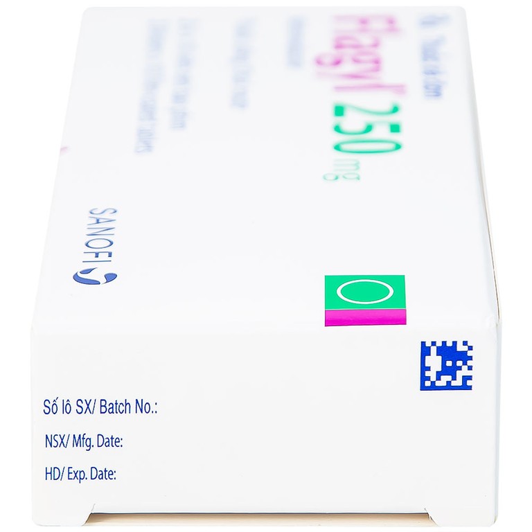 Thuốc Flagyl 250mg Sanofi điều trị nhiễm khuẩn (2 vỉ x 10 viên)