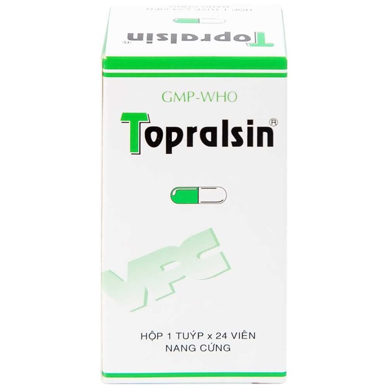Thuốc Topralsin Pharimexco điều trị triệu chứng ho khan (24 viên)