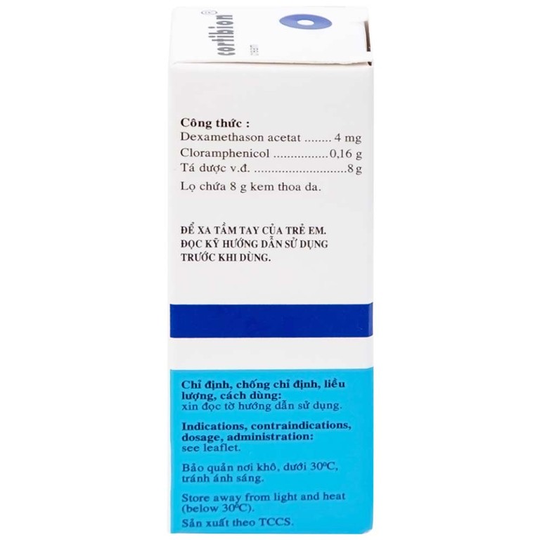 Kem thoa da Cortibion Roussel điều trị chàm, vết côn trùng cắn, viêm da tiếp xúc, viêm da dị ứng (8g)
