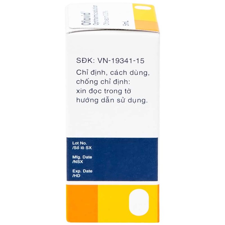 Thuốc nhỏ mắt Oflovid Santen điều trị viêm bờ mi, viêm túi lệ, lẹo, viêm kết mạc, viêm sụn mi (5ml)