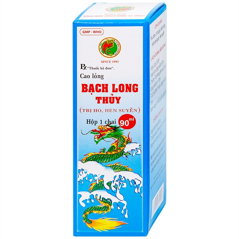 Cao lỏng Bạch Long Thủy điều trị ho, hen suyễn (90ml)