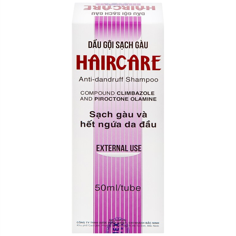 Dầu gội Haircare Bimex dưỡng tóc, ngăn ngừa gàu (50ml)