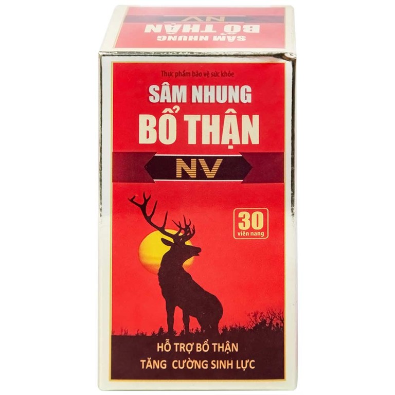 Viên uống Sâm Nhung Bổ Thận NV Dolexpharm hỗ trợ tráng dương, tăng cường sinh lực (30 viên)