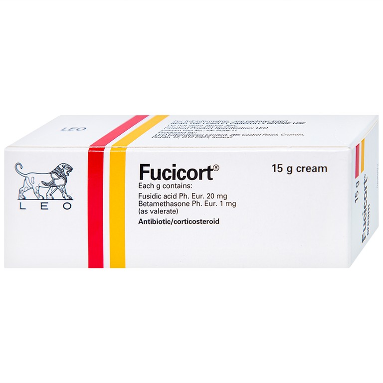 Kem Fucicort LEO điều trị viêm da nhiễm khuẩn (15g)