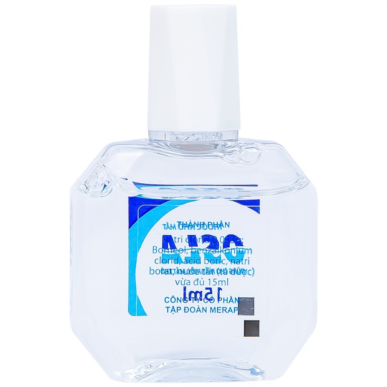 Thuốc nhỏ mắt OSLA Merap giúp cải thiện các triệu chứng như khô mắt, mỏi mắt, ngứa mắt, kích ứng mắt và ghèn rỉ mắt (15ml)