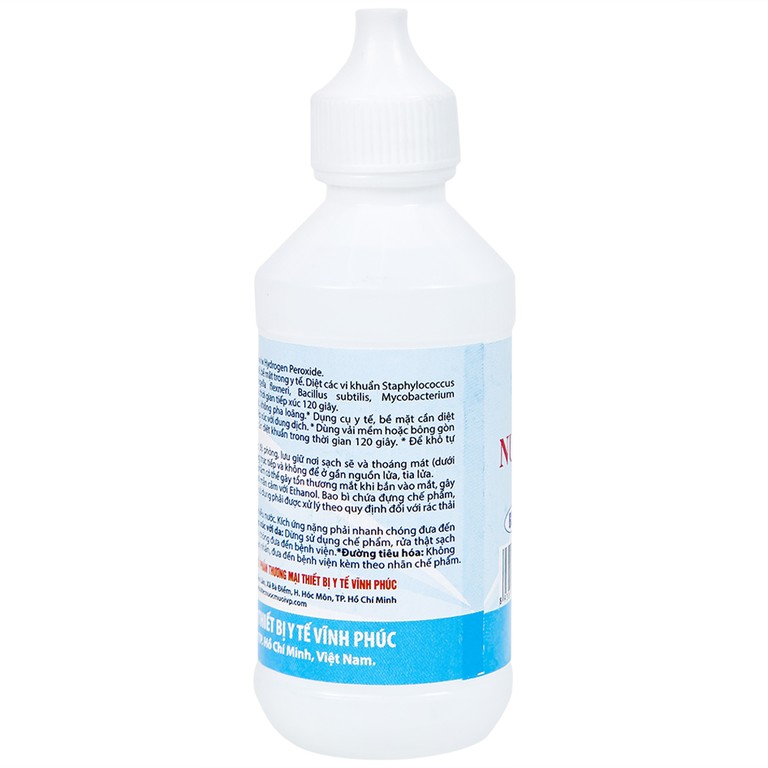 Nước oxy già VP 3% Vĩnh Phúc sát khuẩn vết thương (60ml)