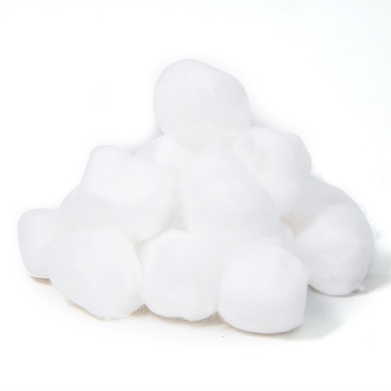 Bông gòn viên y tế thấm nước Bảo Thạch dùng để làm sạch vết thương, thấm máu và dịch tiết (50g) 