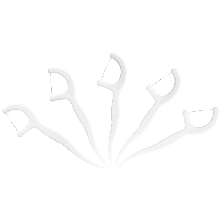 Tăm chỉ kẽ răng Okamura làm sạch mảng bám thức ăn dư thừa trong kẽ răng (90 cây) 