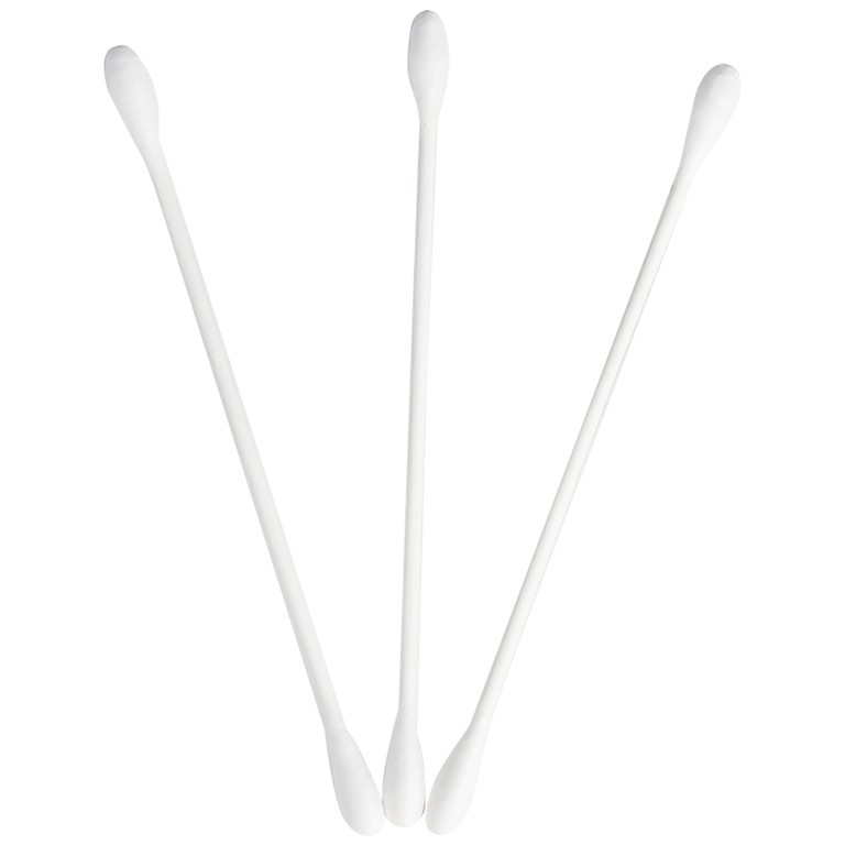 Tăm bông sơ sinh Niva BHP1 thân giấy 2 đầu tròn vệ sinh tai, mũi, vệ sinh cá nhân (200 que) 