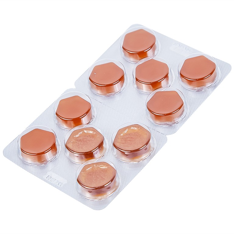 Viên ngậm ho Prospan Engelhard điều trị viêm đường hô hấp cấp (2 vỉ x 10 viên)