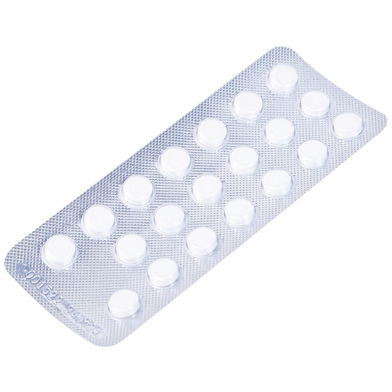 Thuốc Bromhexin 8mg Dược 3-2 tan đàm trong viêm khí phế quản, viêm phế quản mạn tính (10 vỉ x 20 viên)