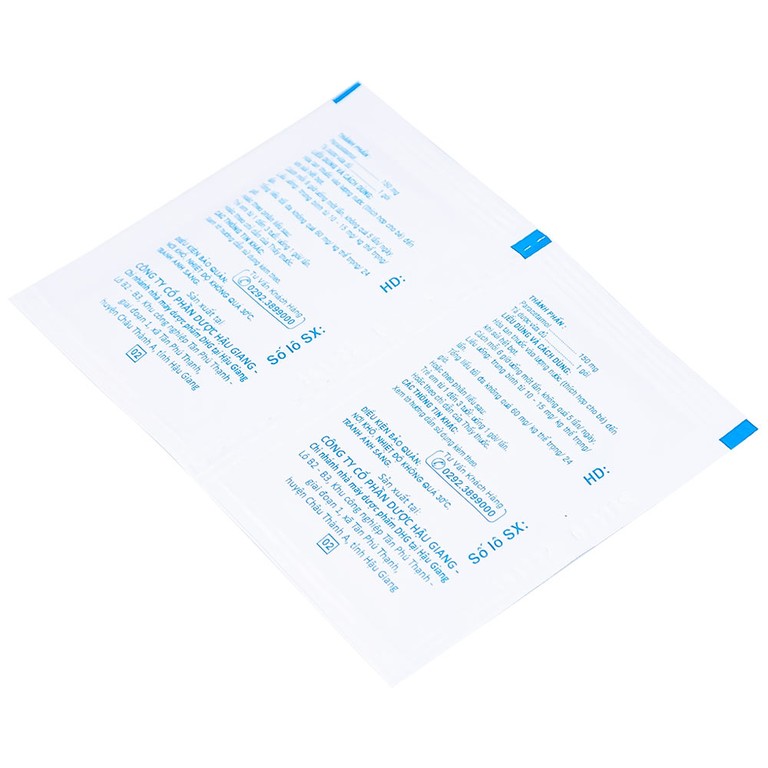 Bột Hapacol 150 DHG giảm đau, hạ sốt (24 gói)