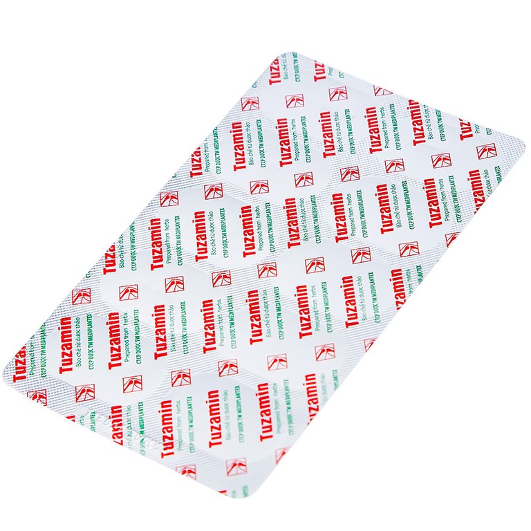 Thuốc Tuzamin Mediplantex hỗ trợ điều trị phong thấp, đau lưng (3 vỉ x 10 viên) 
