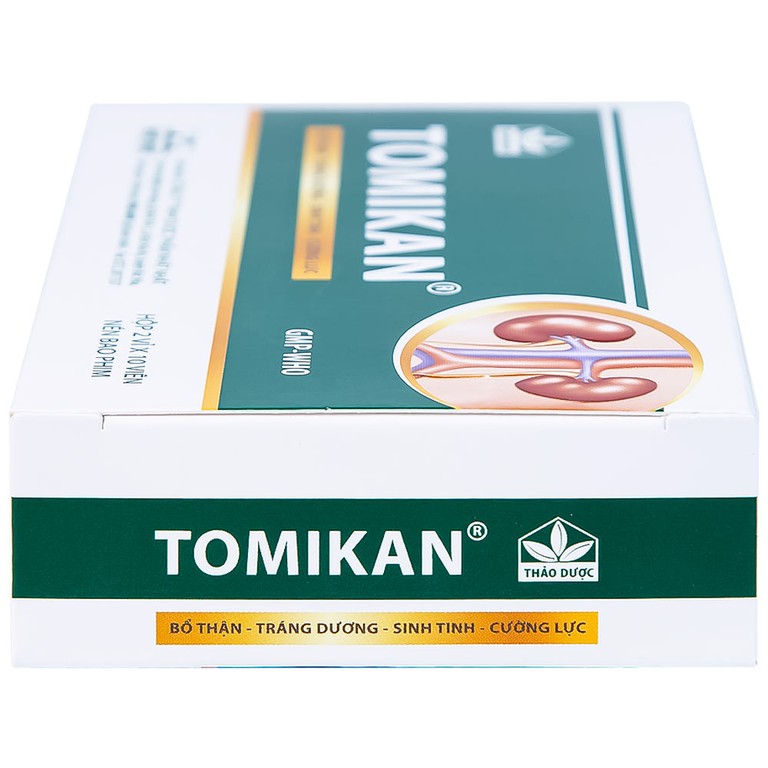 Thuốc Tomikan Nhất Nhất bổ thận, tráng dương, sinh tinh (2 vỉ x 10 viên)