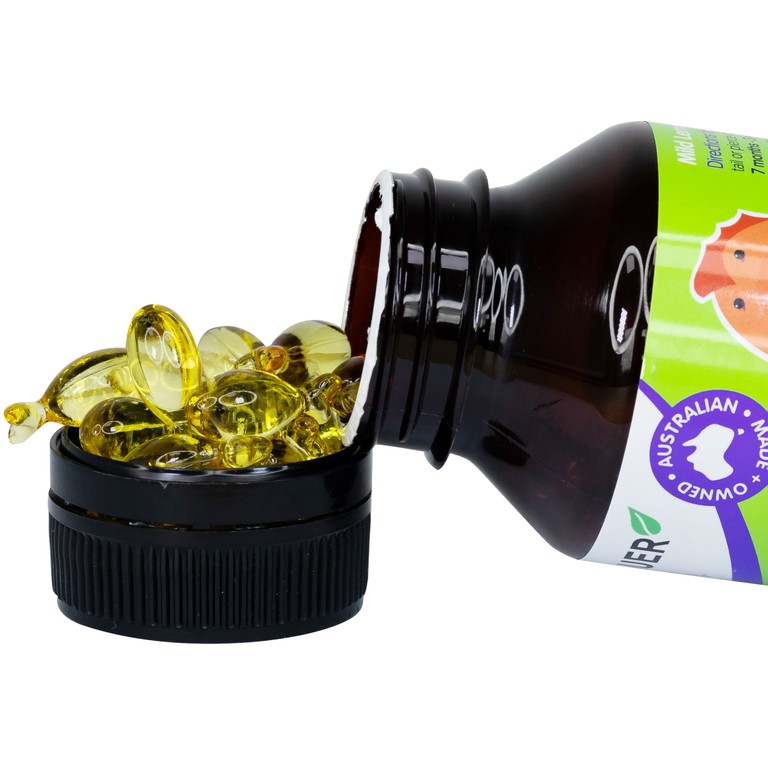 Viên nhai Brauer Baby & Kids Ultra Pure DHA hỗ trợ phát triển não bộ, sức khỏe cho mắt (60 viên)