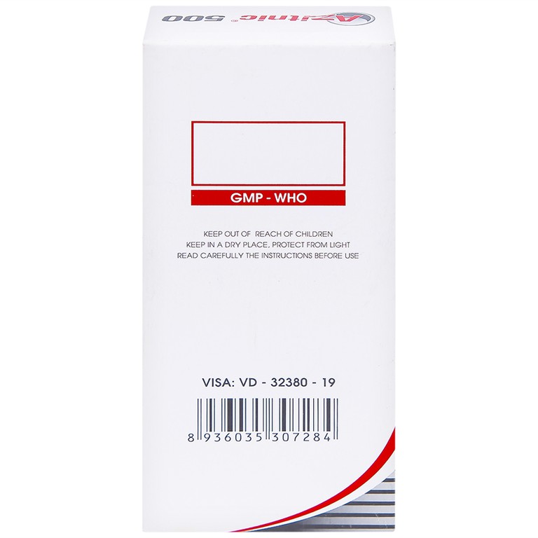 Thuốc Azitnic 500 USA - NIC Pharma điều trị nhiễm khuẩn (6 viên)