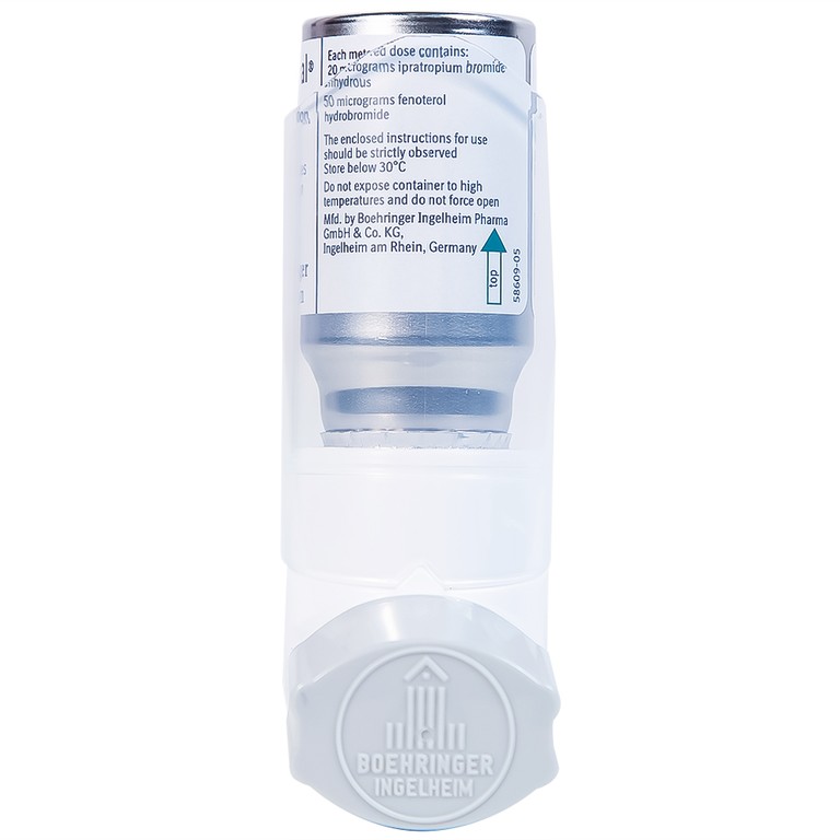 Dung dịch Berodual Boehringer hỗ trợ giãn phế quản (10ml)