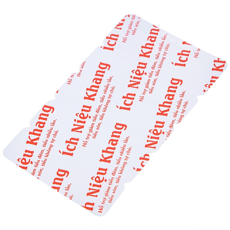 Viên uống Ích Niệu Khang Medistar hỗ trợ giảm tiểu đêm, tiểu nhiều lần (2 vỉ x 10 viên)