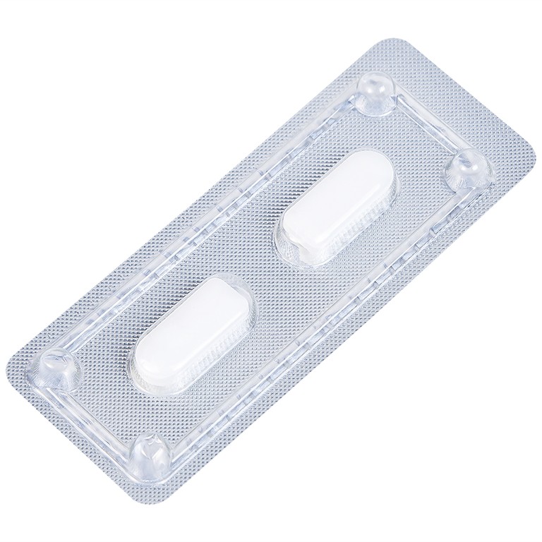 Viên đặt âm đạo Chimitol Vaginal Tab Aprogen điều trị viêm âm đạo do nấm (1 vỉ x 2 viên)