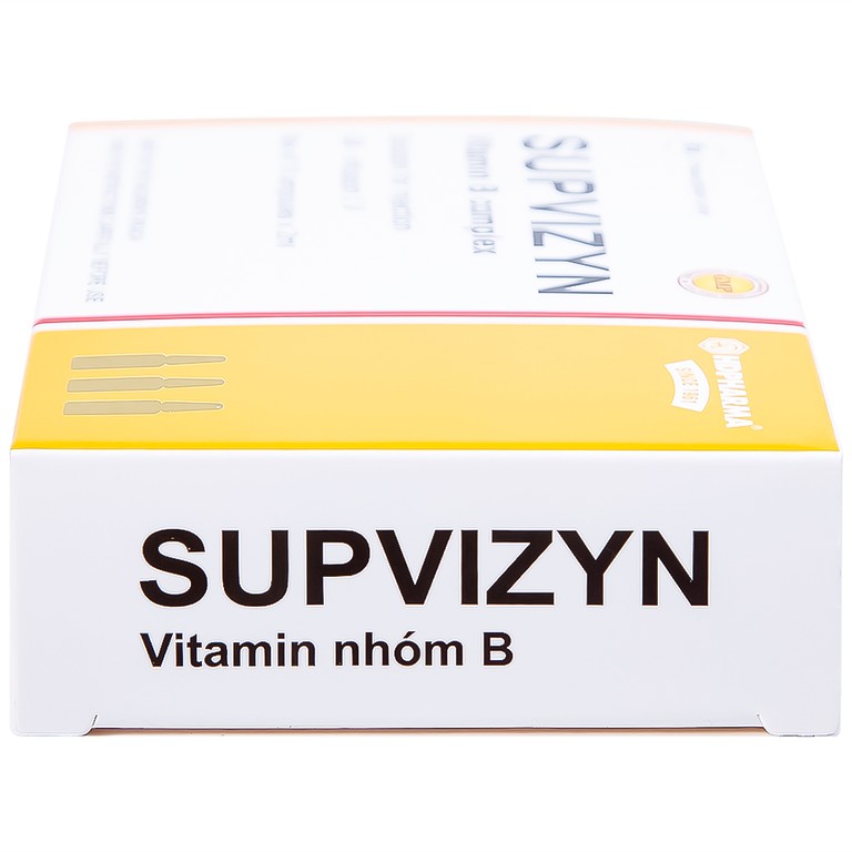 Dung dịch tiêm Supvizyn HDpharma dự phòng và điều trị thiếu các Vitamin nhóm B (10 ống)