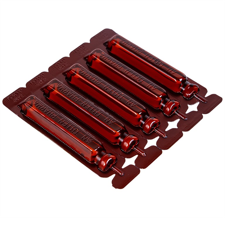 Siro A.T Ascorbic An Thiên bổ sung vitamin C, phòng và điều trị bệnh scorbut (30 ống x 10ml)