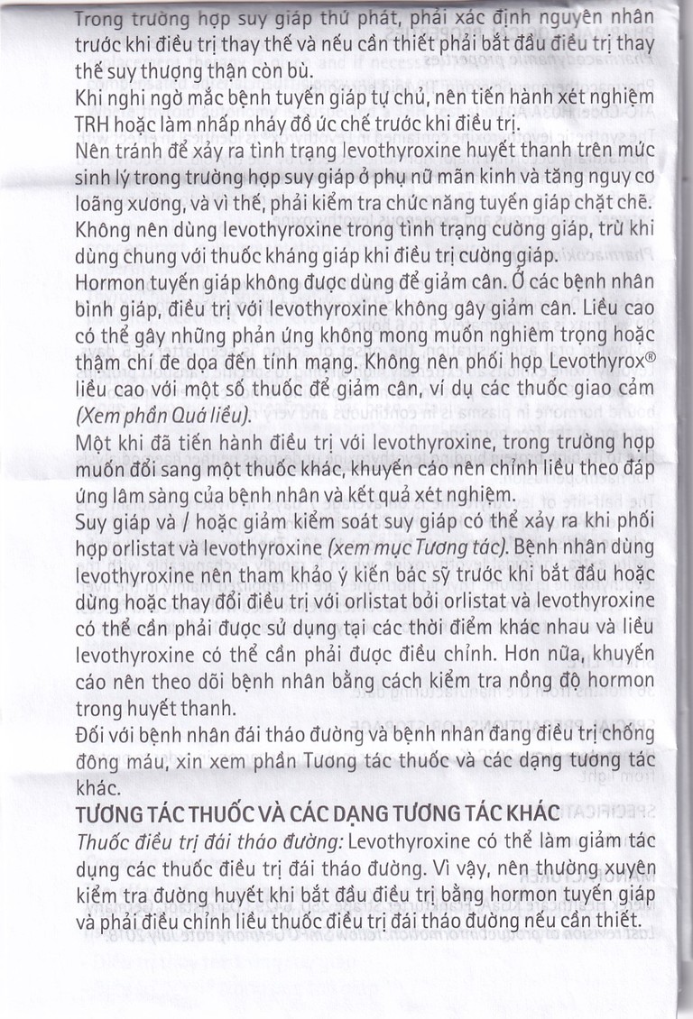 Thuốc Levothyrox 100µg Merck điều trị bướu giáp, suy giáp, ung thư giáp (2 vỉ x 15 viên)