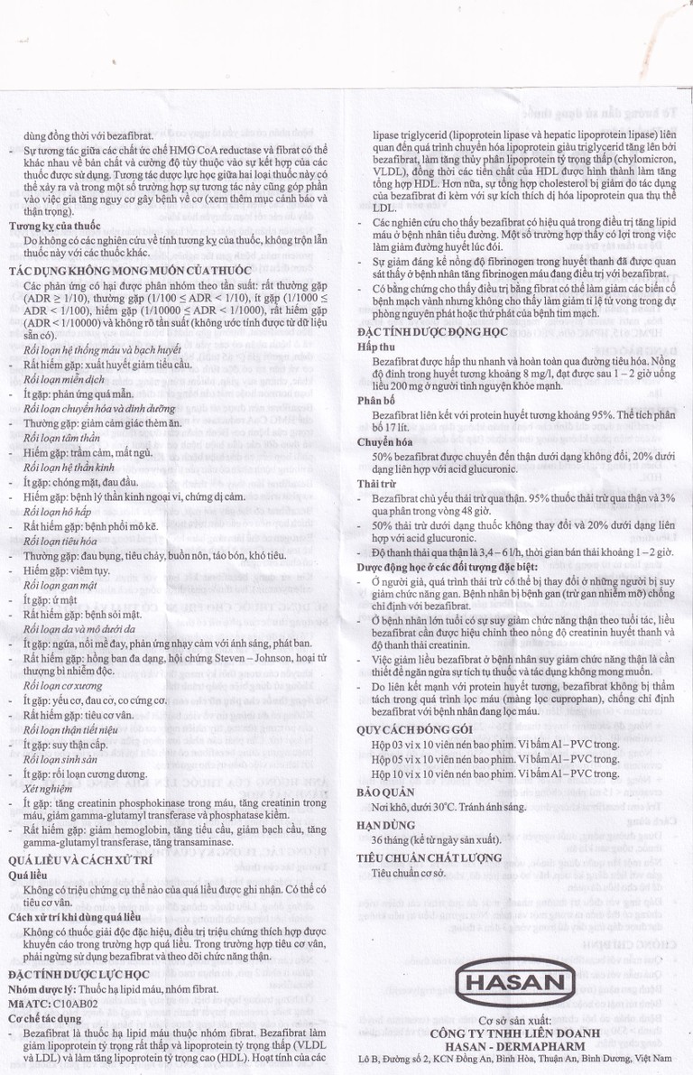 Thuốc Lopitid 200 Hasan điều trị tăng triglycerid máu nặng (3 vỉ x 10 viên)