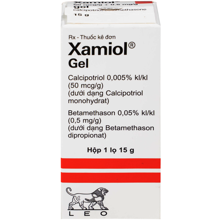 Gel Xamiol LEO điều trị tại chỗ bệnh vẩy nến da đầu (15g)