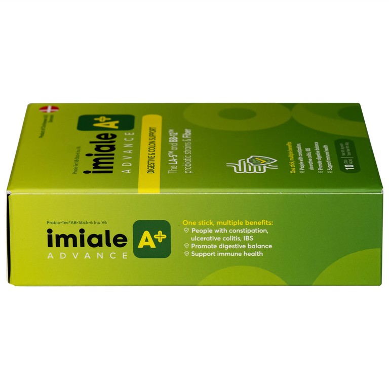 Men vi sinh Imiale A+ Advance hỗ trợ làm giảm triệu chứng rối loạn tiêu hóa (10 gói x 6g) 