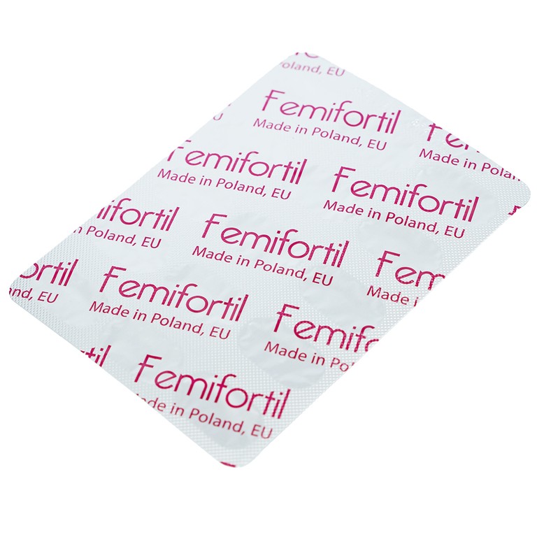 Viên uống Femifortil NP Pharma bổ sung Vitamin, khoáng chất và thảo dược cho phụ nữ mang thai (4 vỉ x 15 viên)