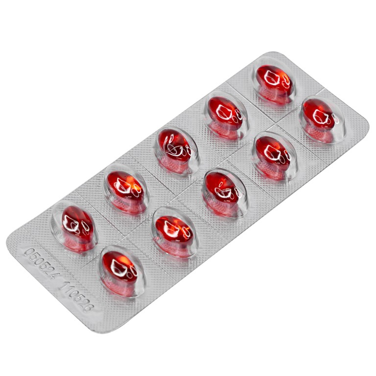 Thuốc Eugica Fort DHG điều trị các chứng ho, đau họng, sổ mũi, cảm cúm (10 vỉ x 10 viên)