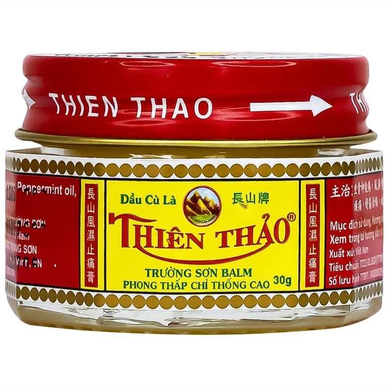 Dầu Cù Là Phong Thấp Chỉ Thống Cao Thiên Thảo 30g Trường Sơn giảm đau thần kinh tọa, phong thấp, đau khớp (12 lọ)