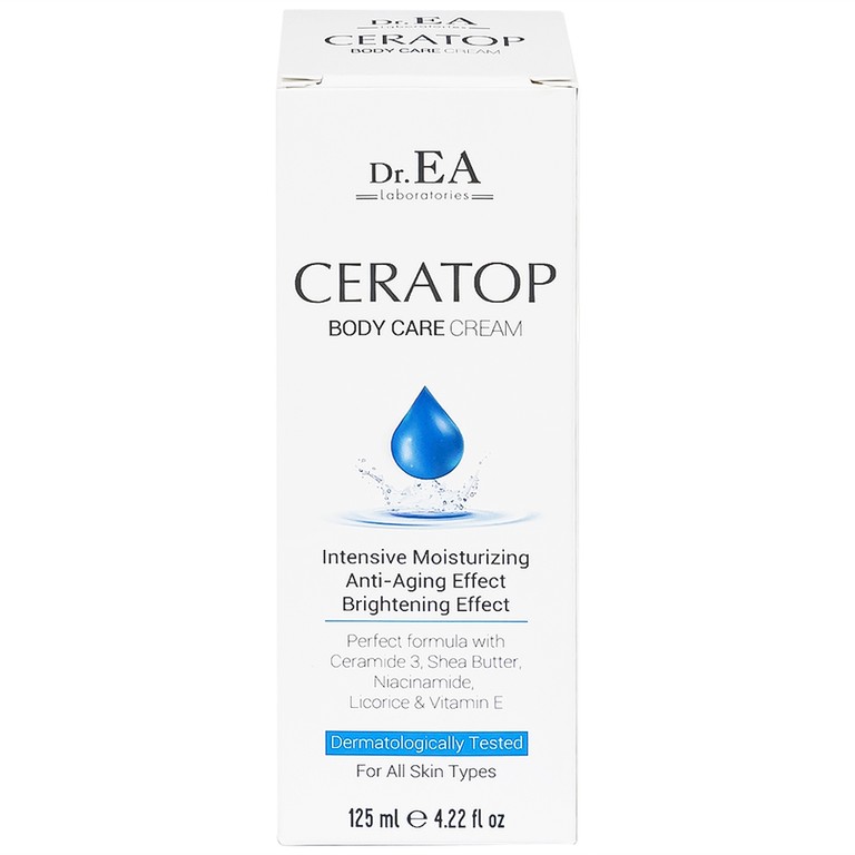Kem dưỡng da toàn thân Dr.EA Ceratop Body Care Cream giúp dưỡng ẩm và phục hồi da nhạy cảm (125ml)