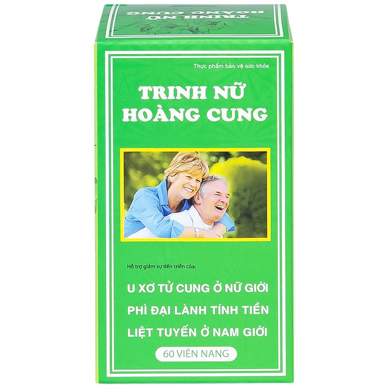 Viên uống Trinh Nữ Hoàng Cung Dolexphar hỗ trợ giảm sự tiến triển của u xơ tử cung (60 viên)