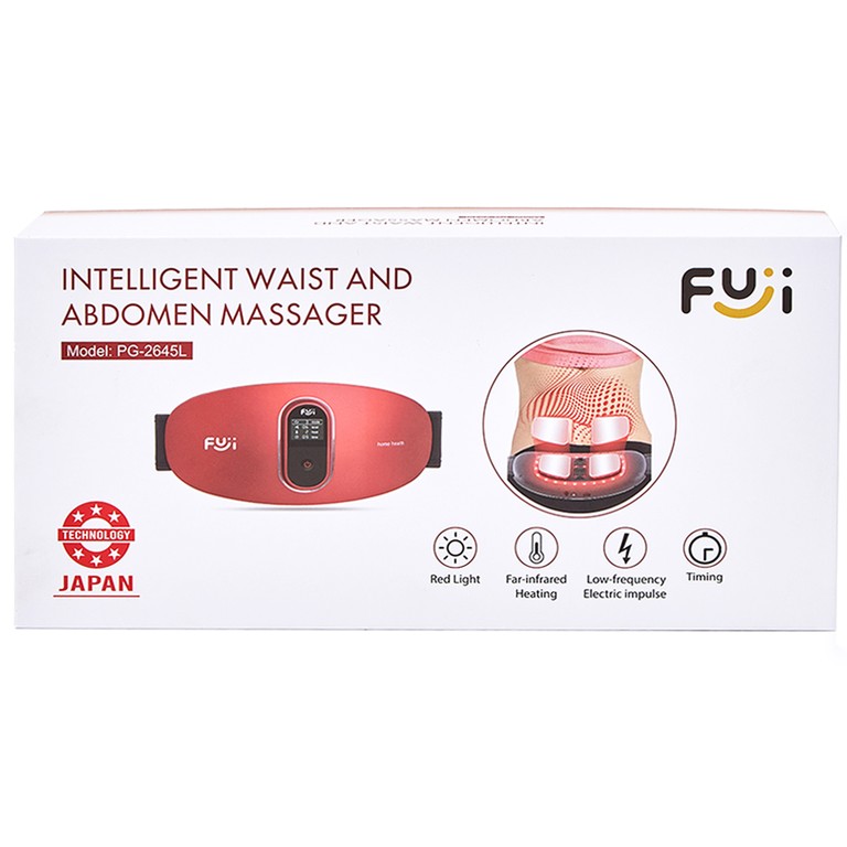 Máy mát xa lưng, bụng Fuji PG-2645L tác động sâu vào các vùng cơ và dây thần kinh bên trong