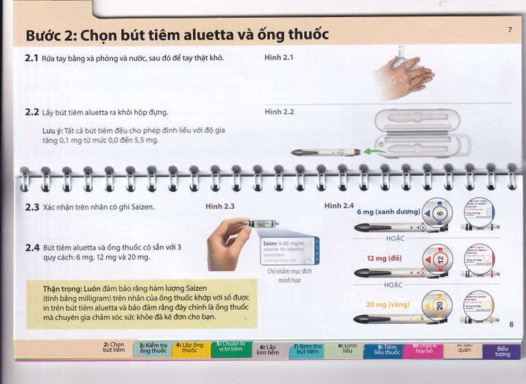 Bút tiêm aluetta Merck điều trị bệnh tiểu đường bằng insulin