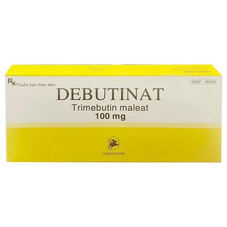 Thuốc Debutinat 100mg Donaipharm điều trị rối loạn tiêu hóa (2 vỉ x 10 viên)