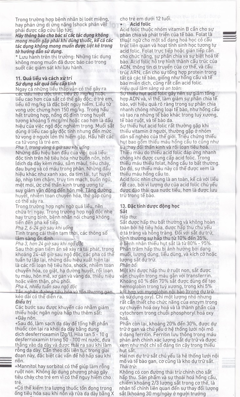 Thuốc Ferrola Worwag điều trị thiếu máu do thiếu sắt (5 vỉ x 10 viên)