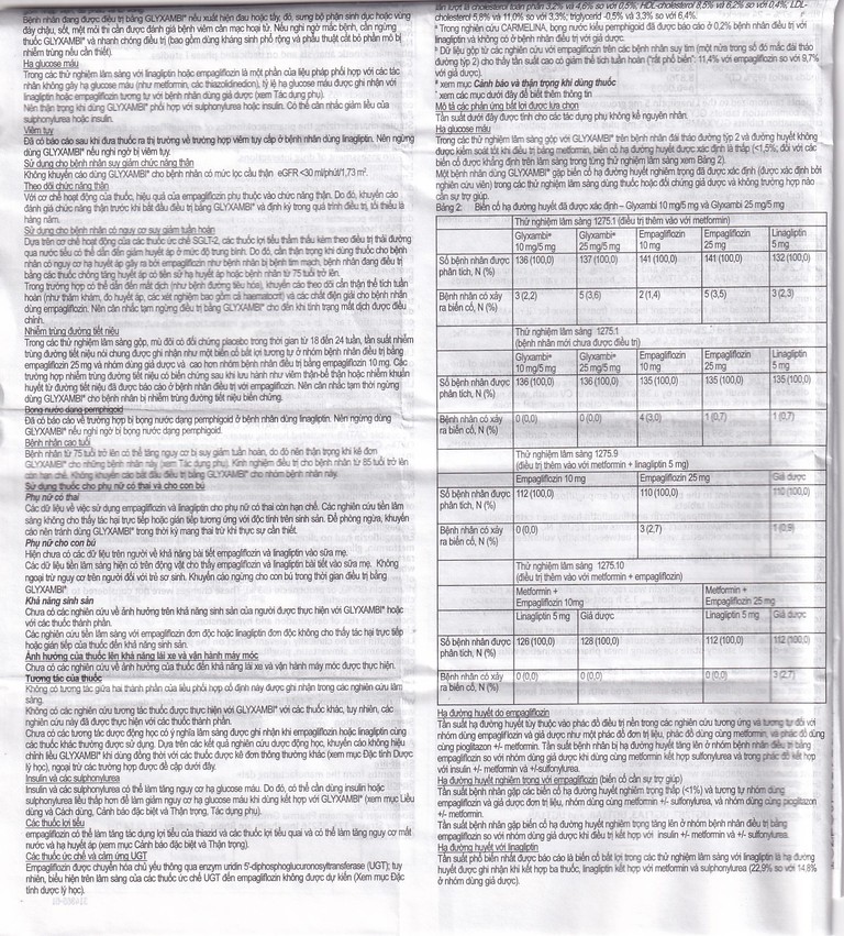 Thuốc Glyxambi 10mg/5mg Boehringer điều trị đái tháo đường típ 2 (3 vỉ x 10 viên)