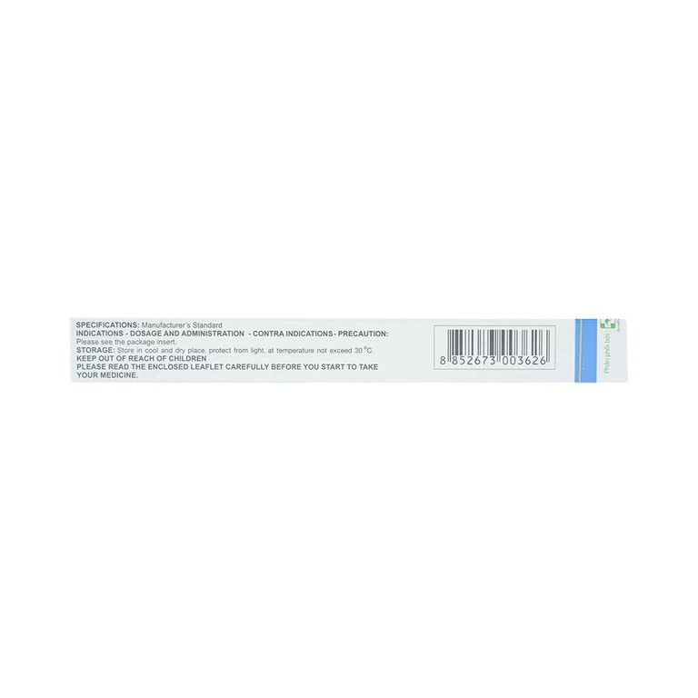 Thuốc AMK 625mg R.X điều trị nhiễm trùng đường hô hấp (2 vỉ x 5 viên)