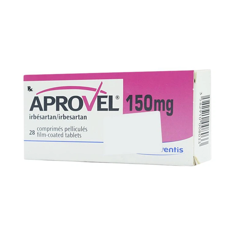 Thuốc Aprovel 150mg Sanofi điều trị tăng huyết áp (2 vỉ x 14 viên)