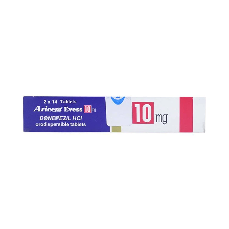 Thuốc Aricept Evess 10mg Eisai điều trị triệu chứng bệnh azheimer (2 vỉ x 14 viên)