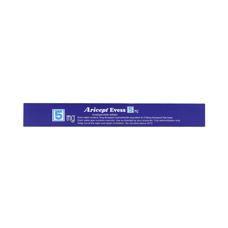 Thuốc Aricept Evess 5mg Eisai điều trị triệu chứng bệnh azheimer (2 vỉ x 14 viên)