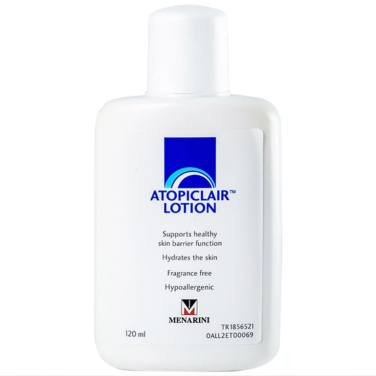 Sữa dưỡng ẩm Atopiclair Lotion Menarini giảm ngứa, rát, đau do viêm da cơ địa, viêm da tiếp xúc (120ml)